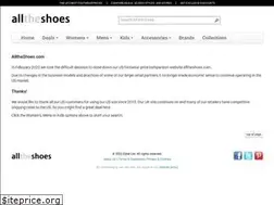 Sites similar to alltheshoes.com