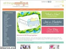 Sites similar to allthingsapplique.com