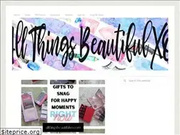 Sites similar to allthingsbeautifulxo.com