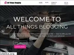 Sites similar to allthingsblogging.com