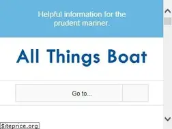 Sites similar to allthingsboat.com