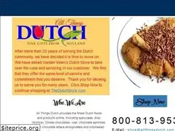 Sites similar to allthingsdutch.com