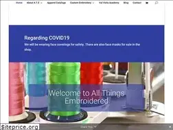 Sites similar to allthingsembroideredaz.com