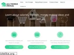 Sites similar to allthingsfrugal.com