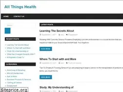 Sites similar to allthingshealth.us