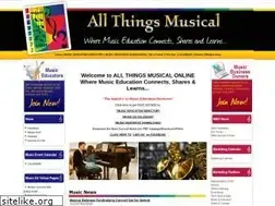 Sites similar to allthingsmusical.com