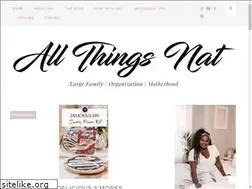 Sites similar to allthingsnat.com