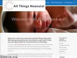 Sites similar to allthingsneonatal.com