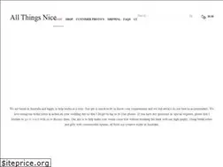 Sites similar to allthingsnice.com.au