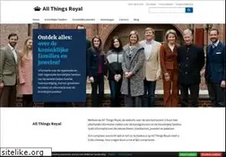 Sites similar to allthingsroyal.nl