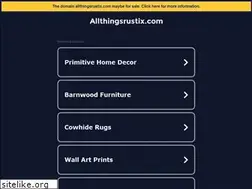 Sites similar to allthingsrustix.com