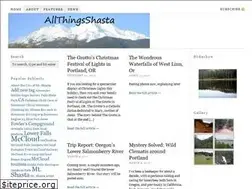 Sites similar to allthingsshasta.com