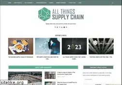 Sites similar to allthingssupplychain.com