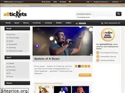 Sites similar to alltickets.ch