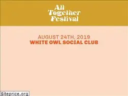 Sites similar to alltogetherfestival.com