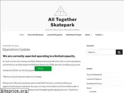 Sites similar to alltogetherskatepark.com