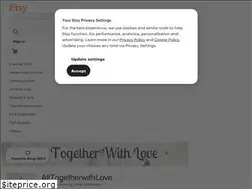 Sites similar to alltogetherwithlove.etsy.com