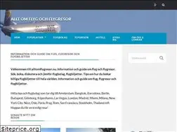 Sites similar to alltomflygresor.nu