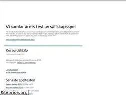 Sites similar to alltomsallskapsspel.se