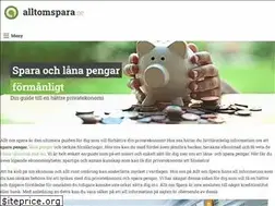 Sites similar to alltomspara.se