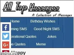 Sites similar to alltopmessages.com