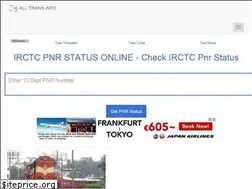 Sites similar to alltrainsinfo.in
