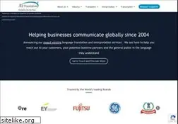 Sites similar to alltranslationservices.com