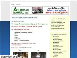Sites similar to alltrashremoval.com