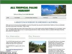 Sites similar to alltropicalpalms.com