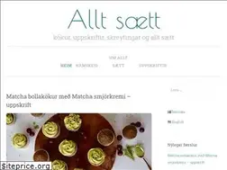 Sites similar to alltsaett.com