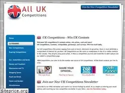 Sites similar to allukcompetitions.com