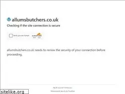 Sites similar to allumsbutchers.co.uk