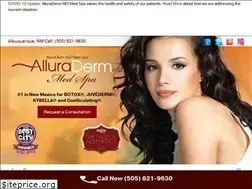 Sites similar to alluraderm.com