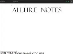 Sites similar to allure-notes.blogspot.com