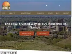 Sites similar to allvalleyins.com
