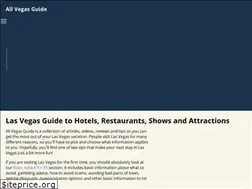 Sites similar to allvegasguide.com