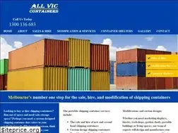 Sites similar to allviccontainers.com.au