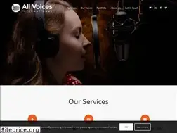 Sites similar to allvoicesintl.com