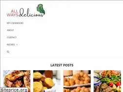 Sites similar to allwaysdelicious.com