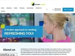Sites similar to allwaysvending.com.au