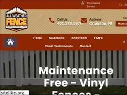 Sites similar to allweatherfences.com