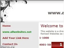 Sites similar to allwebsites.net