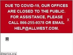 Sites similar to allwest.com