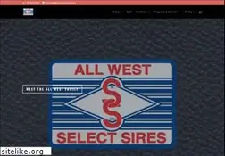 Sites similar to allwestselectsires.com