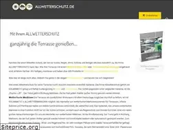 Sites similar to allwetterschutz.de