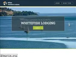 Sites similar to allwhitefishlodging.com