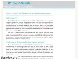 Sites similar to allwomenhealth.net