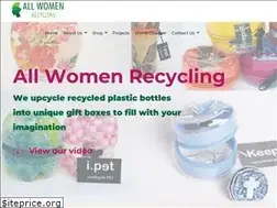 Sites similar to allwomenrecycling.com