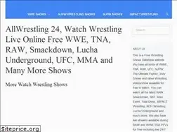 Sites similar to allwrestling24.com