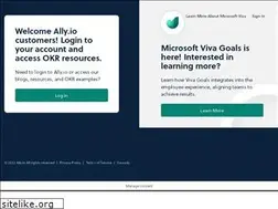 Sites similar to ally.io